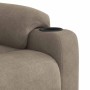 Sillón reclinable tela de microfibra gris taupe | Foro24.es | Tu tienda online para hogar, jardín y más Foro24.es