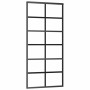Puerta corredera con set herrajes vidrio ESG aluminio 90x205 cm von , Türen für zu Hause - Ref: Foro24-3332843, Preis: 220,20...