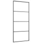 Puerta corredera con set herrajes vidrio ESG aluminio 90x205 cm von , Türen für zu Hause - Ref: Foro24-3332869, Preis: 246,53...