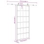 Puerta corredera con set herrajes vidrio ESG aluminio 90x205 cm von , Türen für zu Hause - Ref: Foro24-3332855, Preis: 246,97...