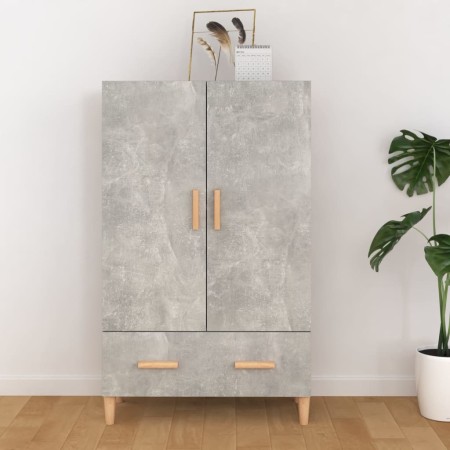 Betongraues Sperrholz-Sideboard 70x31x115 cm von vidaXL, Sideboards - Ref: Foro24-812532, Preis: 87,27 €, Rabatt: %