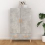 Betongraues Sperrholz-Sideboard 70x31x115 cm von vidaXL, Sideboards - Ref: Foro24-812532, Preis: 87,27 €, Rabatt: %