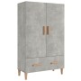 Betongraues Sperrholz-Sideboard 70x31x115 cm von vidaXL, Sideboards - Ref: Foro24-812532, Preis: 87,27 €, Rabatt: %