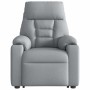 Sillón reclinable elevable de tela gris claro | Foro24.es | Tu tienda online para hogar, jardín y más Foro24.es