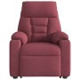 Sillón reclinable de masaje elevable tela rojo tinto | Foro24.es | Tu tienda online para hogar, jardín y más Foro24.es