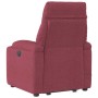 Sillón reclinable de masaje elevable tela rojo tinto | Foro24.es | Tu tienda online para hogar, jardín y más Foro24.es