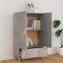 Betongraues Sperrholz-Sideboard 70x31x115 cm von vidaXL, Sideboards - Ref: Foro24-812532, Preis: 87,27 €, Rabatt: %