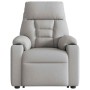 Sillón de masaje reclinable de pie de tela gris nube by , Armchairs - Ref: Foro24-3303051, Price: 276,06 €, Discount: %
