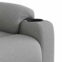 Sillón de masaje reclinable de pie de tela gris nube by , Armchairs - Ref: Foro24-3303051, Price: 276,06 €, Discount: %