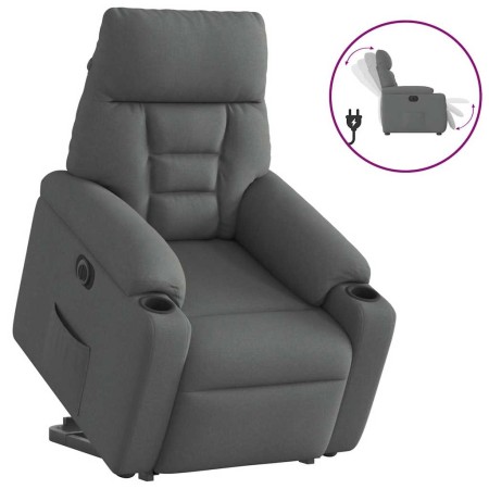 Sillón eléctrico reclinable elevable de tela gris oscuro von , Sessel - Ref: Foro24-3303053, Preis: 299,00 €, Rabatt: %
