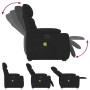 Sillón de masaje eléctrico reclinable elevable tela negro | Foro24.es | Tu tienda online para hogar, jardín y más Foro24.es