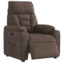 Sillón reclinable eléctrico tela de microfibra marrón | Foro24.es | Tu tienda online para hogar, jardín y más Foro24.es