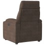 Sillón reclinable eléctrico tela de microfibra marrón | Foro24.es | Tu tienda online para hogar, jardín y más Foro24.es