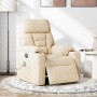 Sillón reclinable de masaje eléctrico tela de microfibra beige | Foro24.es | Tu tienda online para hogar, jardín y más Foro24.es