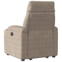 Sillón reclinable elevable tela de microfibra gris taupe | Foro24.es | Tu tienda online para hogar, jardín y más Foro24.es