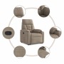 Sillón reclinable elevable tela de microfibra gris taupe | Foro24.es | Tu tienda online para hogar, jardín y más Foro24.es