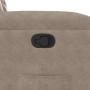 Sillón reclinable elevable tela de microfibra gris taupe | Foro24.es | Tu tienda online para hogar, jardín y más Foro24.es