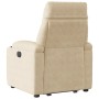 Sillón reclinable elevable tela de microfibra color crema | Foro24.es | Tu tienda online para hogar, jardín y más Foro24.es