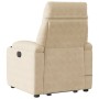 Sillón reclinable de masaje elevable tela de microfibra crema | Foro24.es | Tu tienda online para hogar, jardín y más Foro24.es