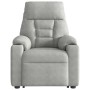 Sillón eléctrico reclinable elevable tela microfibra gris claro | Foro24.es | Tu tienda online para hogar, jardín y más Foro24.es