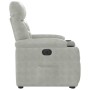 Sillón eléctrico reclinable elevable tela microfibra gris claro | Foro24.es | Tu tienda online para hogar, jardín y más Foro24.es