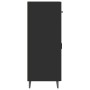 Black engineered wood sideboard 69.5x34x90 cm by vidaXL, Sideboards - Ref: Foro24-812196, Price: 88,55 €, Discount: %