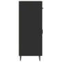 Black engineered wood sideboard 69.5x34x90 cm by vidaXL, Sideboards - Ref: Foro24-812196, Price: 87,71 €, Discount: %