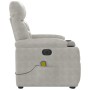 Sillón masaje eléctrico reclinable elevable tela gris claro | Foro24.es | Tu tienda online para hogar, jardín y más Foro24.es