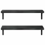 Estantes de pared 2 uds acero inoxidable negro 75x23,5 cm | Foro24.es | Tu tienda online para hogar, jardín y más Foro24.es
