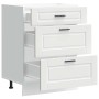 Mueble bajo de cocina Porto madera contrachapada blanca de , Armarios de cocina - Ref: Foro24-854259, Precio: 124,48 €, Descu...