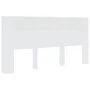 White headboard furniture 200x18.5x104.5 cm by vidaXL, Headboards and footboards - Ref: Foro24-811952, Price: 90,24 €, Discou...