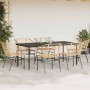 Juego de comedor de jardín 7 pzas ratán PE marrón by , Garden sets - Ref: Foro24-3334497, Price: 474,56 €, Discount: %