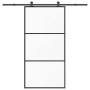 Puerta corredera con herrajes 102x205 cm ESG vidrio y aluminio | Foro24.es | Tu tienda online para hogar, jardín y más Foro24.es