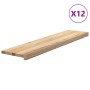 Peldaños escalera 12 uds sin tratar 110x30x2cm | Foro24.es | Tu tienda online para hogar, jardín y más Foro24.es