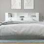 Weißes Kopfteilmöbel 200x18,5x104,5 cm von vidaXL, Kopf- und Fußteile - Ref: Foro24-811952, Preis: 88,68 €, Rabatt: %