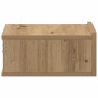 Mesitas de noche flotantes 2 uds roble artesanal 40x32x15cm by , Nightstands - Ref: Foro24-861122, Price: 58,48 €, Discount: %