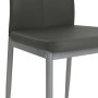 Sillas de comedor 4 unidades cuero sintético gris | Foro24.es | Tu tienda online para hogar, jardín y más Foro24.es