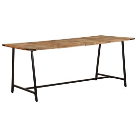 Mesa de comedor madera maciza de mango 180x90x75