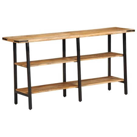 Mesa consola de madera maciza de mango 140x35x70 cm | Foro24.es | Tu tienda online para hogar, jardín y más Foro24.es