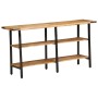 Mesa consola de madera maciza de mango 140x35x70 cm | Foro24.es | Tu tienda online para hogar, jardín y más Foro24.es