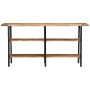 Mesa consola de madera maciza de mango 140x35x70 cm | Foro24.es | Tu tienda online para hogar, jardín y más Foro24.es