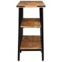 Mesa consola de madera maciza de mango 140x35x70 cm | Foro24.es | Tu tienda online para hogar, jardín y más Foro24.es