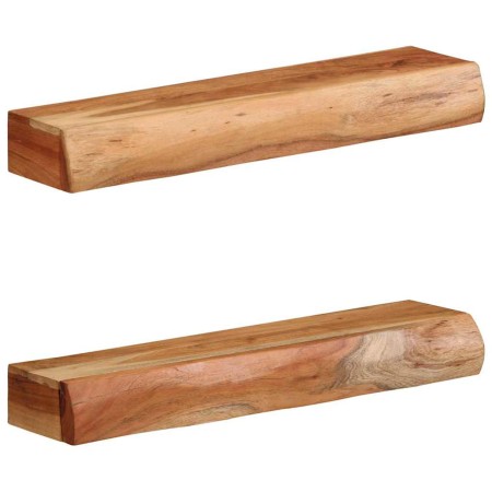 Estantes de pared 2 unidades 60x17x8 cm madera maciza acacia | Foro24.es | Tu tienda online para hogar, jardín y más Foro24.es