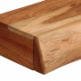 Estantes de pared 2 unidades 60x17x8 cm madera maciza acacia | Foro24.es | Tu tienda online para hogar, jardín y más Foro24.es