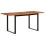 Mesa de comedor 160x80x75 cm madera maciza acacia | Foro24.es | Tu tienda online para hogar, jardín y más Foro24.es