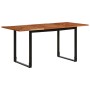 Mesa de comedor 160x80x75 cm madera maciza acacia | Foro24.es | Tu tienda online para hogar, jardín y más Foro24.es