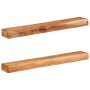 Estantes de pared 2 unidades 100x17x8 cm madera maciza acacia | Foro24.es | Tu tienda online para hogar, jardín y más Foro24.es