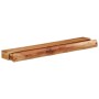 Estantes de pared 2 unidades 100x17x8 cm madera maciza acacia | Foro24.es | Tu tienda online para hogar, jardín y más Foro24.es