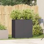 Jardinera de acero laminado en frío negro 80x40x80 cm von , Töpfe und Pflanzgefäße - Ref: Foro24-860710, Preis: 128,42 €, Rab...