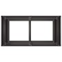 Jardinera de acero laminado en frío negro 80x40x80 cm von , Töpfe und Pflanzgefäße - Ref: Foro24-860710, Preis: 128,42 €, Rab...